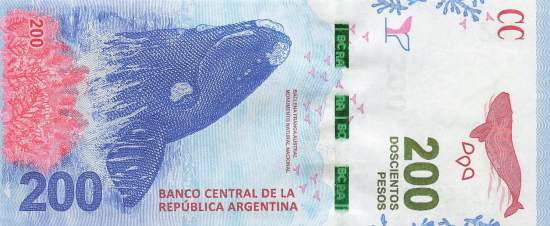200 Pesos Argentinien 2016
